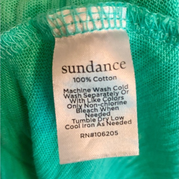 Sundance Green Fitted Short Sleeve T-Shirt - M - Picture 3 of 5